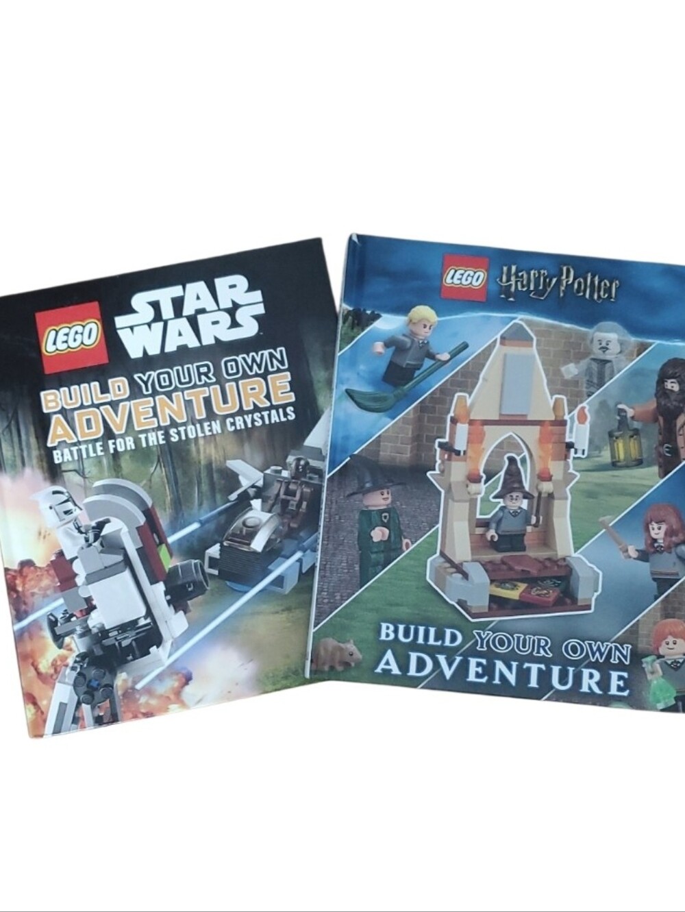 LEGO Build Your Own Adventure Kids Activity Books - Star Wars, Harry Potter